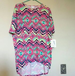 Lularoe Irma - XS - Vibrant Aztec Print
